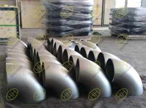 Stainless steel 90 degree pipe elbows finished in Haihao Group