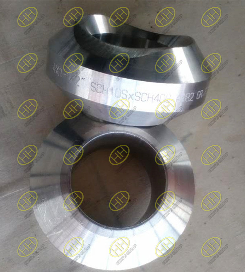 Outlet pipe fitting weldolets finished in Haihao Group