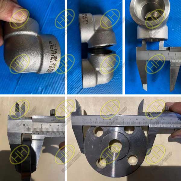 ASTM A182 F316L flanges and fittings