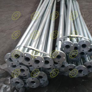 Stainless steel flanged pipes