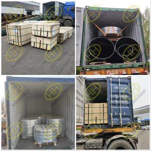 pipe fittings and flanges were shipped
