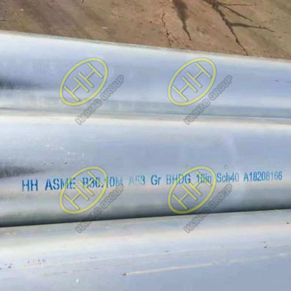ASME B36.10M A53 GR steel pipes