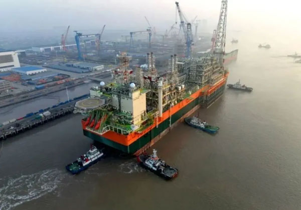 Haihao participates in the supply of the world's largest natural gas processing FPSO