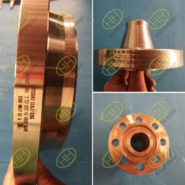 ASTM A403 Gr.WP304/304L ASME B16.9 pipe fittings and A182 Gr.F304/304L flanges pass quality inspection