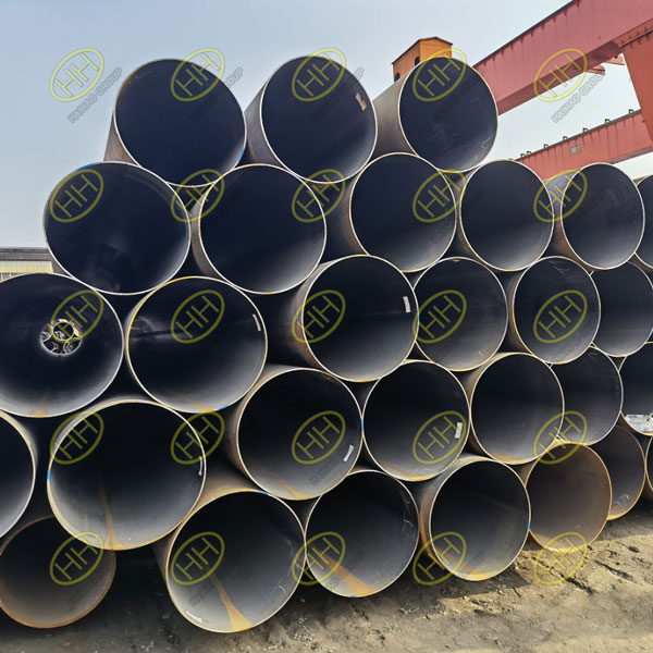 Large diameter straight seam steel pipes