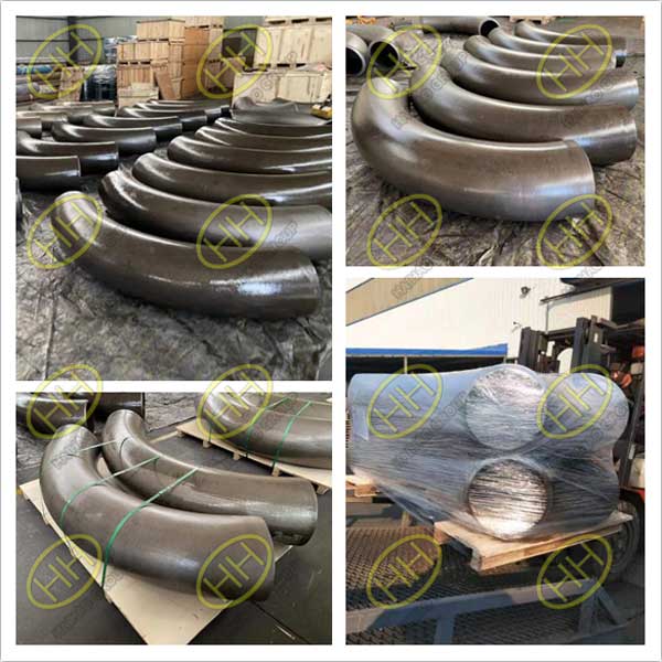 Carbon steel 3D pipe bends with anti rust oil