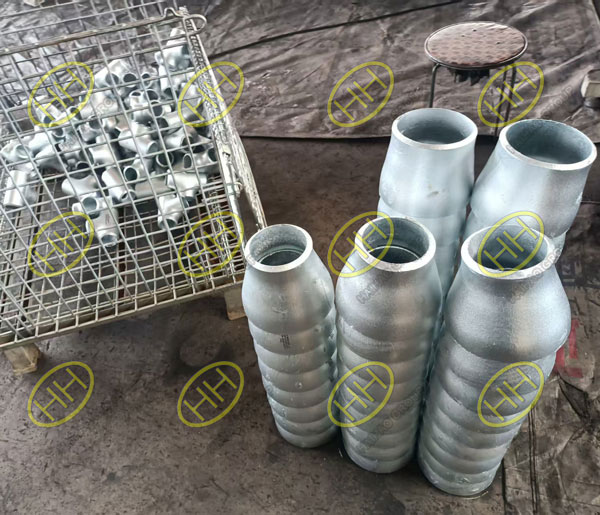 Hot Dip Galvanized Pipe Fittings-Concentric Reducers and Equal Tees