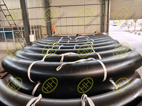 ASTM A234 WPB 90 degree 3D pulled bend supplied by Haihao Group