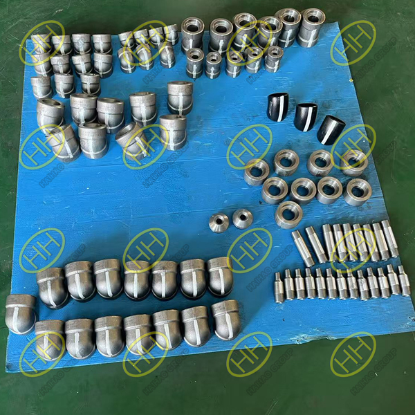 High pressure forged pipe fittings manufactured by Haihao Group