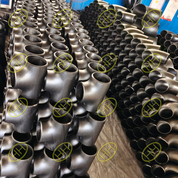 A234 WPB seamless elbows and tees supplied by Haihao Group