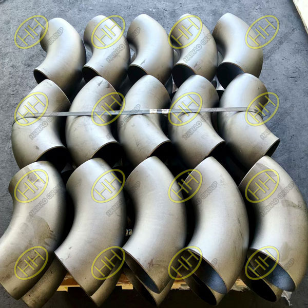EN 10253-2 Type-A P235GHTC1 90 degree long radius elbows