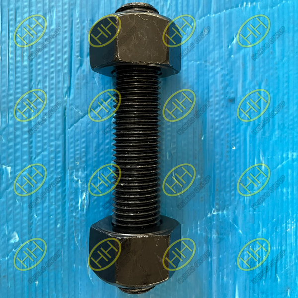 Shipment of ASTM A193 B7 stud bolts and ASTM A194 2H nuts ready for export Haihao Group