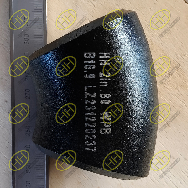 Seamless WPB 45 degree long radius elbow ASME B16.9