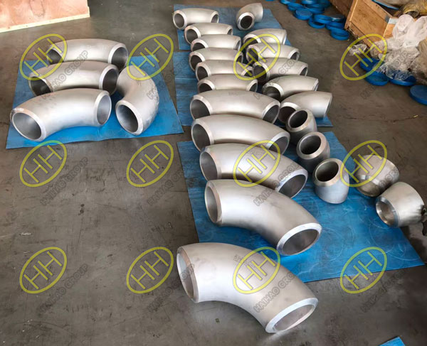 A815 Gr. WPS32750 stainless steel pipe fittings manufactured by Haihao Group