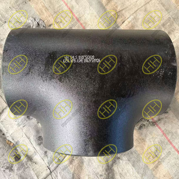 ASME B16.9 Equal Tee Delivered to Russia for Pipeline Applications