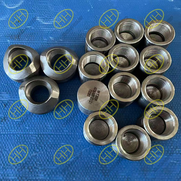 ASTM A350 LF2 CL1 MSS SP-97 socket weld olets and threaded caps for Turkey