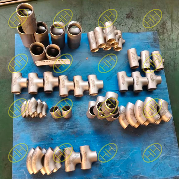 ASME B16.9 butt welding pipe fittings-equal tees,reducing tees,elbows manufactured by Haihao Group