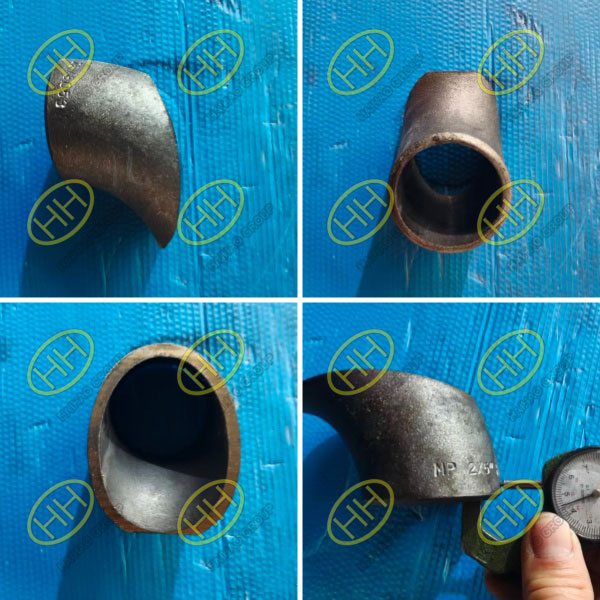 Branch bend fittings P265GH EN10253-2 manufactured by Haihao Group