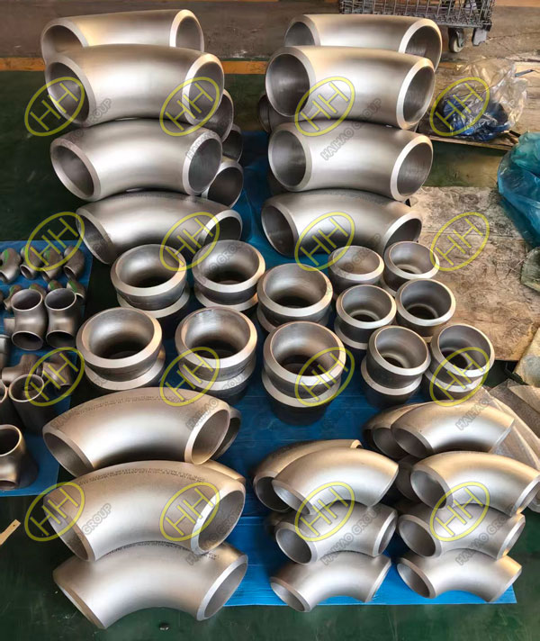 DNV 3.2 certified ASTM A403 WP316 316L SCH 120S elbows and reducers for Singapore project