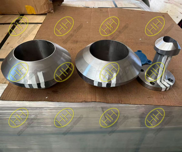 MSS SP-97 ASTM A105N butt weld branch outlets and ASTM A105N RF flanged branch outlet