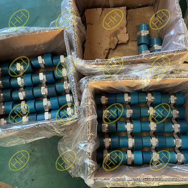 Threaded pipe fittings SS316 hex nipple NPT