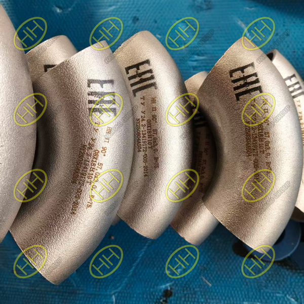 AISI 321 stainless steel elbows with corrosion resistance testing manufactured by Haihao Group