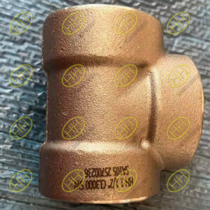 Forged ASTM A105 socket weld tee manufactured by Haihao Group