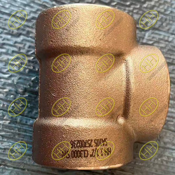 Forged ASTM A105 socket weld tee manufactured by Haihao Group