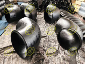 ASME B16.9 SA 420 WPL6 90 degree long radius and short radius elbows manufactured by Haihao Group