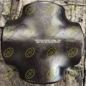ASTM A234 WPB seamless cross fitting 8 inch XXS manufactured by Haihao Group