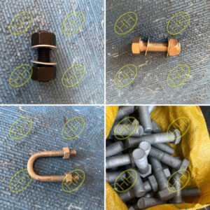ASTM A193 B7 stud bolts and high strength carbon steel hex bolts exported by Haihao Group to India