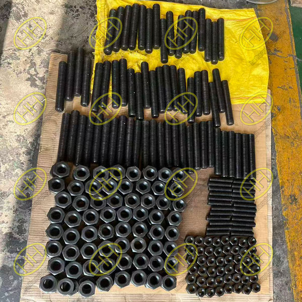 Haihao Group Ships ASTM A320 L7 Stud Bolts with A194 Gr.7 Nuts to Russia