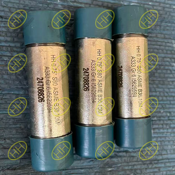 ASTM A333 Gr6 Double Threaded Nipples Delivered to Singapore