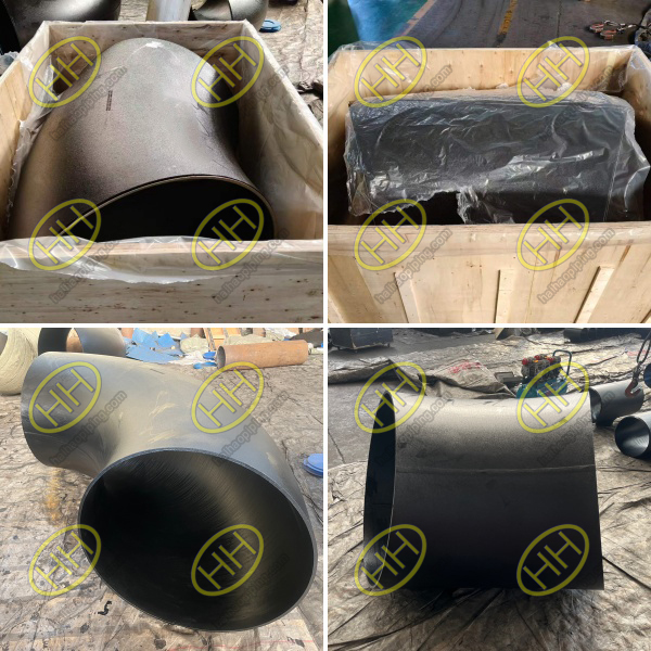ASME B16.9 ASTM A420 WPL6 sour service elbows for UAE sour gas project